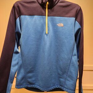 The North Face Men's Glacier 1/4 Zip Fleece; Size: Men, Medium; Color: Blue